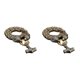thumbnail image 4 of Qarigey Collar con colgante de acero inoxidable resistente y duradero, regalo para hombres, acero de titanio seguro, no tóxico Type2 NO2, 4 of 6