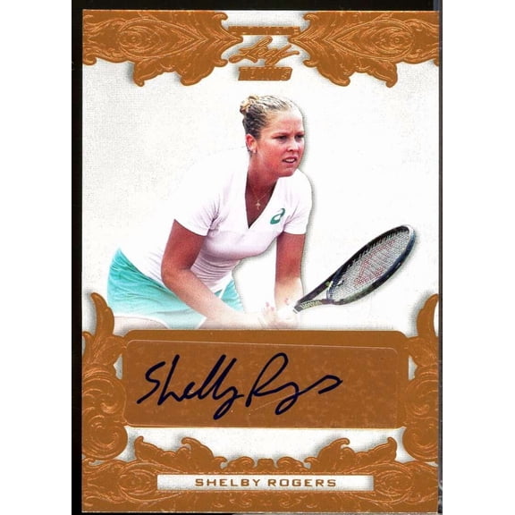 Shelby Rogers Card 2015 Leaf Ultimate Tennis Autograph #BASR1