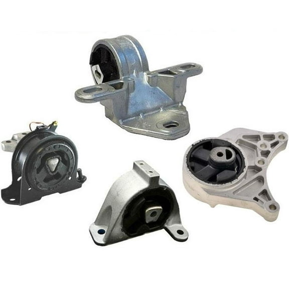 Motor Mount & Transmission Mnt 4pc for 2.4L 03-2007 Dodge Caravan 2.4L
