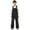 Z01-01Black, variant on TBWNWG Girls Insulated Snowsuit Winter Ski Bib Overalls Windproof Outdoor Play Pants for Cold Weather Activities,Size 4-5 Years