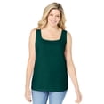 thumbnail image 4 of Woman Within Plus Size Knit Shirt With Free Tank, 4 of 6