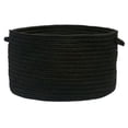 thumbnail image 1 of Colonial Mills BR42A018X018 Boca Raton - Black 18 in. x 12 in. Utility Basket, 1 of 5