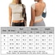 thumbnail image 2 of Mujeres Crop Tops Backless Crew Neck Slim Fit Tee Sexy para ir de compras (Beige S) FLhrweasw Para estrenar, 2 of 7