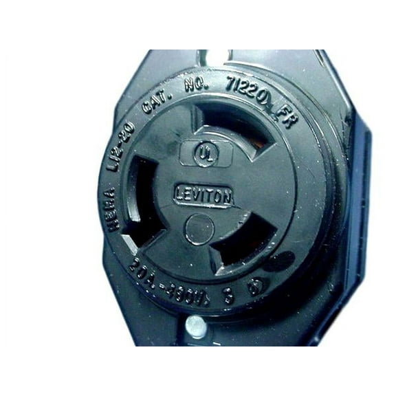 Leviton L12-20 Twist Locking Receptacle Turn Lock Outlet NEMA L12-20R 20A 3Ø 480V 2380