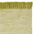 thumbnail image 4 of SAFAVIEH Montauk Justin Solid Braided Cotton Runner Rug, Olive/Green, 2'3" x 7', 4 of 5