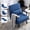 Navy Blue, variant on BSHTI 4-in-1 Convertible Sofa Bed,with 5 Adjustable Position of Backrest,Polyester Upholstery,Lounge Folding Arm Chair,Lumbar Pillow Included,Blue