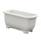 thumbnail image 5 of Maceta decorativa rectangular Striper Pot para el hogar, patio y exterior Blanco, 5 of 9