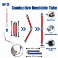 thumbnail image 4 of Extension Rod - Conductive Aluminum Telescopic & Foldable Extension Wand Tube For Dy*son V7/V8/V10/V11/V15, 4 of 7