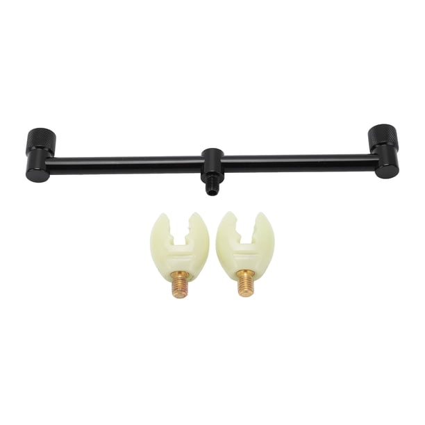 Barre à Carpe Pour 4 Cannes – 45 Cm, Alliage Aluminium Léger 150 G – Support De Pêche Stable Et Portable