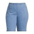 thumbnail image 5 of JMS Just My Size by Hanes Women's Plus Pull On 4 Pocket Bermuda Shorts, 11" Inseam, Sizes 0X-4X, 5 of 5