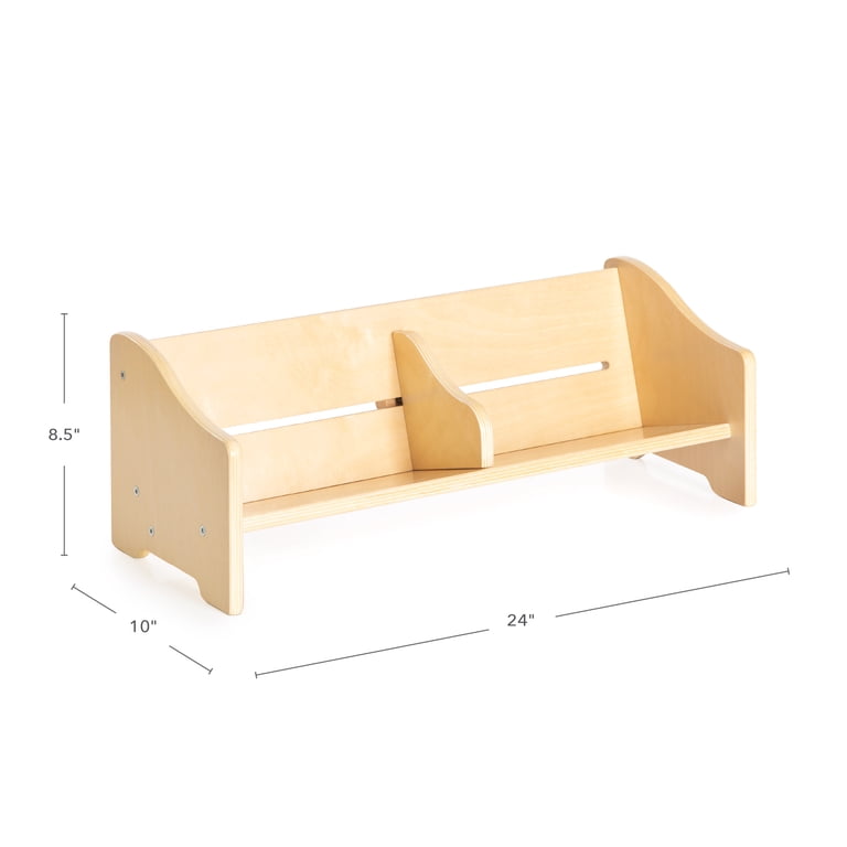 Kids Book Display Stand - Adjustable Tabletop Book Rack For Bedroom, Classroom & Home Learning