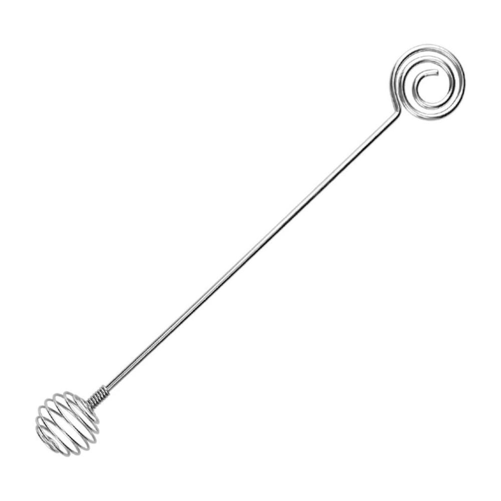 Dsseng Honey Stick Stainless Steel Honey Stirrer Spoon Stirrer Mixing