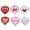 2#C, variant on 12Pcs Valentines Heart Ornaments,Party Hanging Ornaments, Wall Decor Hearts, Shiny Red Ornaments, Pink Heart Baubles, Romantic Party Supplies, Love Theme Decor, Anniversary Party Supplies