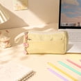 thumbnail image 2 of Under $1 Pencil Pouch, Colorful Cloth Makeup Brush Bag, Portable Travel Organizer for College Home Office by PALIFEUR, 2 of 8