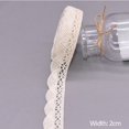 thumbnail image 1 of Cintas de encaje bordado de algodón blanco de 5/10 yardas, tela DIY hecha a mano, accesorios de costura para ropa, suministros Tan Jianjun unisex, 1 of 2