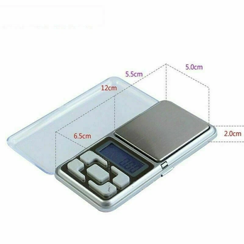 Portable 200G X 0.01G Mini Digital Scale Jewelry Pocket Balance Weight Gram Lcd