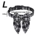 thumbnail image 2 of Collar navideño para perro con lazo, collar navideño con lazo para perro, bonito regalo navideño para cachorro y gatito, 2 of 5