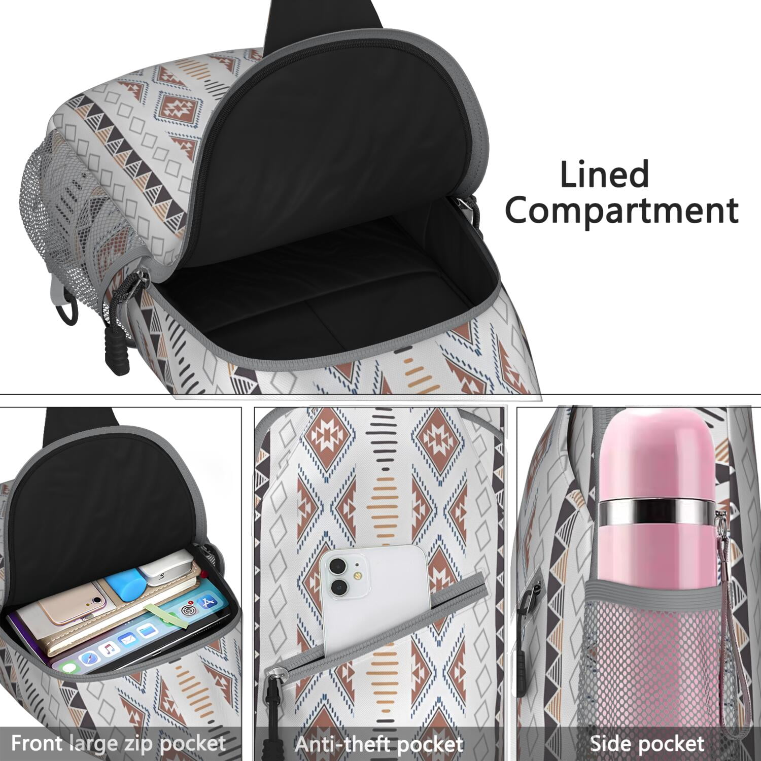 Ocean Turtle Shoulder Backpack - Tropical Themed Anti-Theft  display picture 2