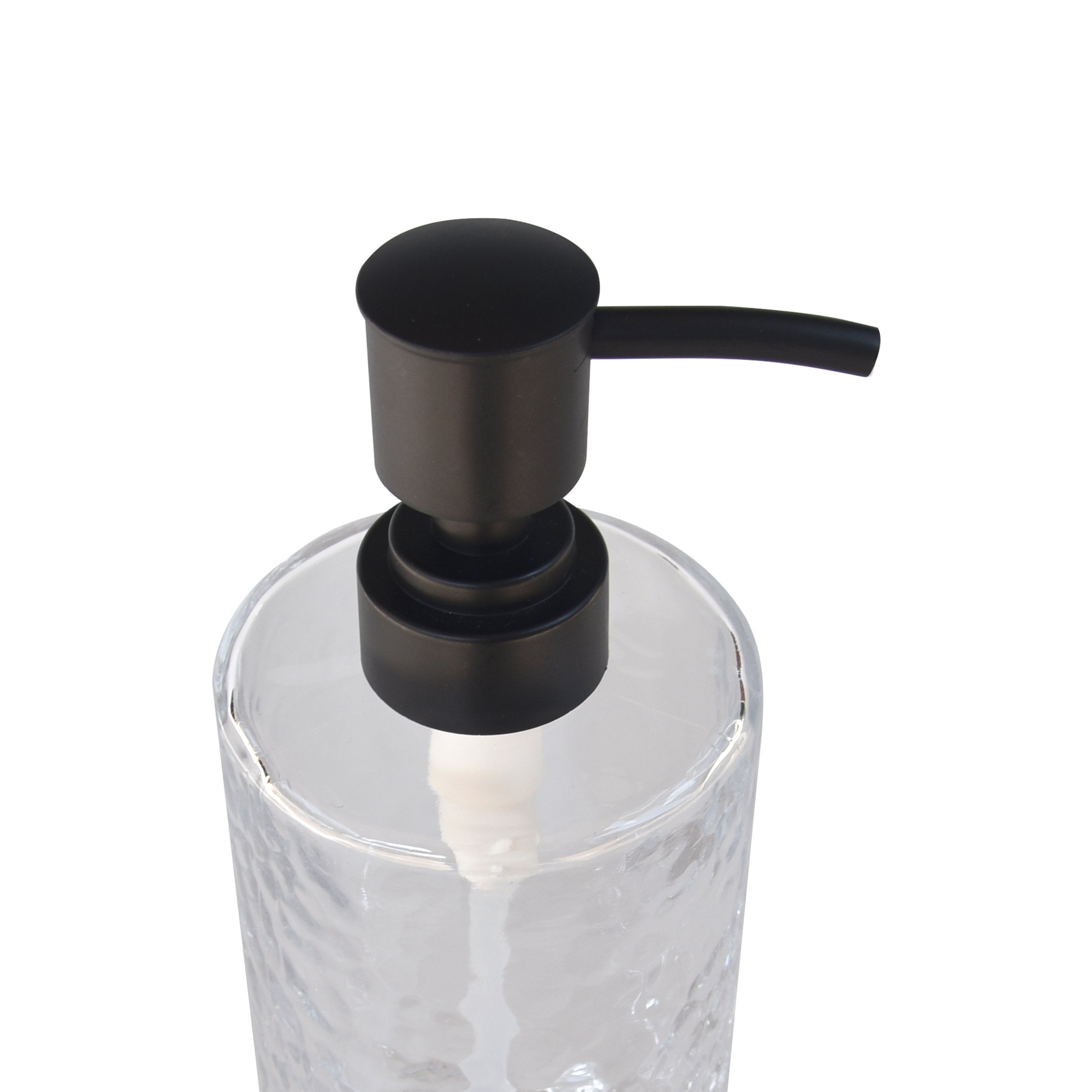 Better Homes & Gardens Hammered Glass Soap Pump