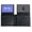 Black, variant on Men's Genuine Leather Slim Bifold Multi ID Credit Card Holder Men's Wallet
