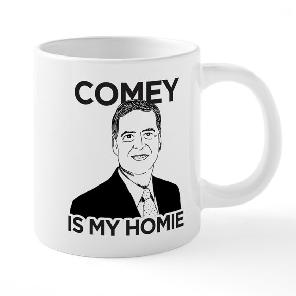 CafePress - Comey Is My Homie - 20 Oz White Ceramic Mega Mug