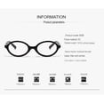 thumbnail image 6 of Cat Eye Reading Glasses for Women with Light Sensitive Photochromic Lenses Blue Light Blocking Readers PC Frame, brown, 3.0x, 6 of 6