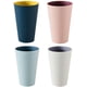 thumbnail image 1 of Vaso de plástico para enjuague bucal de 4 piezas, vaso de agua irrompible para cepillos de dientes normales, vaso de agua reutilizable, vasos portátiles de viaje para acampar sin BPA, 1 of 8