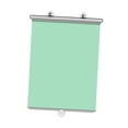 thumbnail image 2 of Tnarru Roll with Retractable Roller Shade Blackout Shade PVC Fashion Privacy Protection Temporal Cover Rideau for The Apartments Restaurant 68 cmx140 cm, 2 of 8