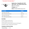 thumbnail image 2 of Radiator Cap - Compatible with 1999 - 2005, 2009 - 2013 Suzuki Grand Vitara 2000 2001 2002 2003 2004 2010 2011 2012, 2 of 2