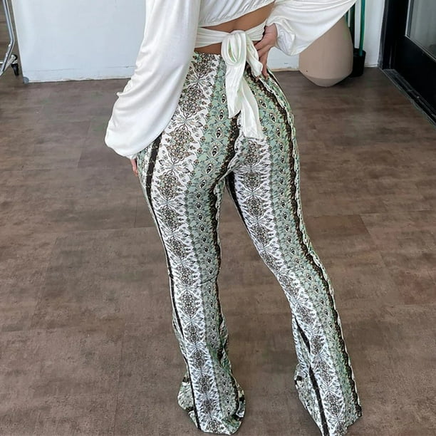 WILLBEST Pantalones Cortos Ajustados, Elásticos y Estampados para Mujer, Informales y elegantes, para Uso Diario. Extra Grande