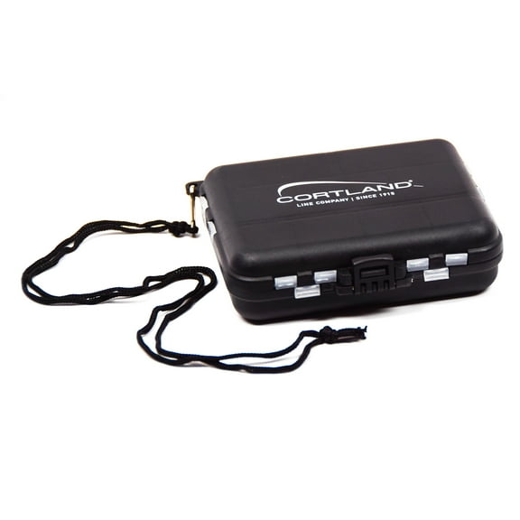 Cortland Fairplay Multi-Compartment Fly Box, Black, 663800