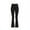 Black, variant on Tiijoy Big Girls High Rise Workout Yoga Leggings Athletic Stretch Flared Pants Trousers