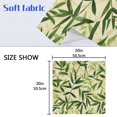 thumbnail image 5 of Napkin Satin Napkin 20*20Inchx4 Kitchen Towel Dinner Plate Towel Decorative Towel Napkin Tea Towel Suitable For Kitchen Table Green Bamboo Leaf, 5 of 8