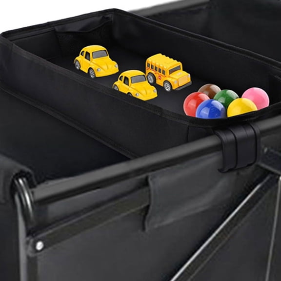 MEIBUTYUP Baby Stroller Snack Tray with Drink Holder, Black, Stroller Accessory for Caregivers, 1 Piece