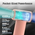 thumbnail image 4 of Turbo Fan Jaroco portátil, 85000 RPM, 4 velocidades, color rosa, 4 of 7
