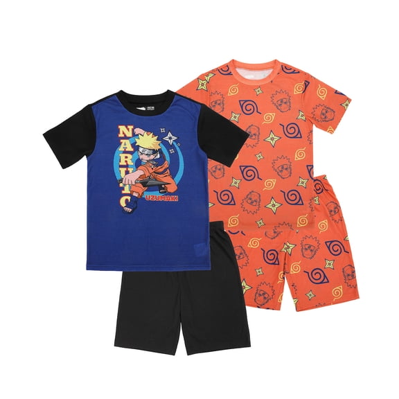 Naruto Uzumaki Boy's 4-Pack Pajama Set-8