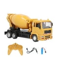 thumbnail image 4 of Simulation Remote Control Mixer Truck Toy With Music Light Flashing 8 Channels Automatic Demonstration Rotable Mixing Drum, 4 of 12