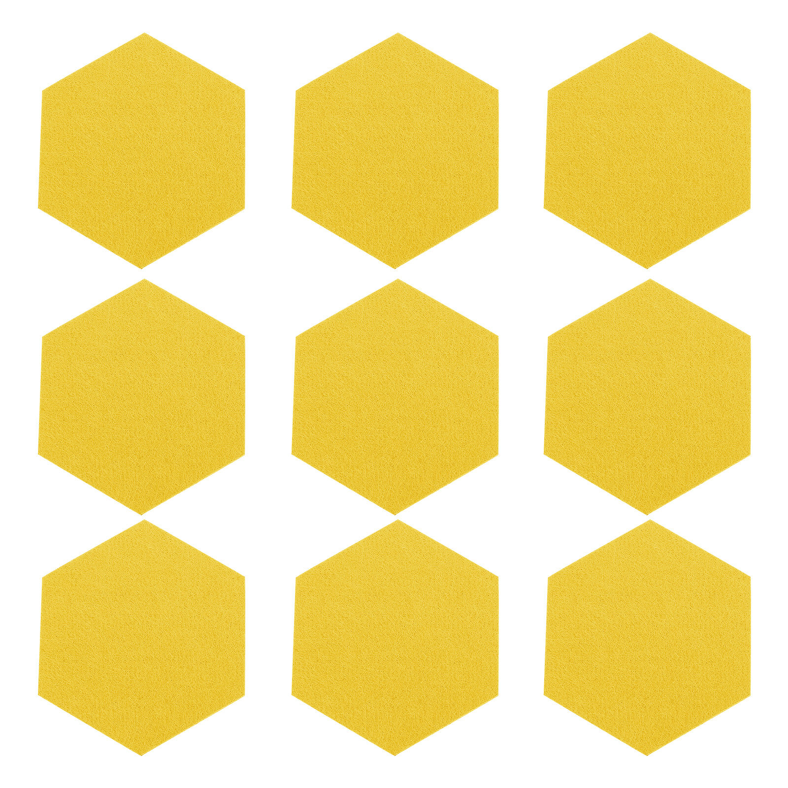 Wall memo board 12 Pcs Message Board Felt Hexagon Wall Board Selfadhesive Wall Memo Board