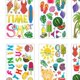 thumbnail image 4 of Pegatinas de ventana ventana, para , puerta de cristal, primavera, oficina, suministros para de cumpleaños Fanmusic Pegatinas de ventana, 4 of 4
