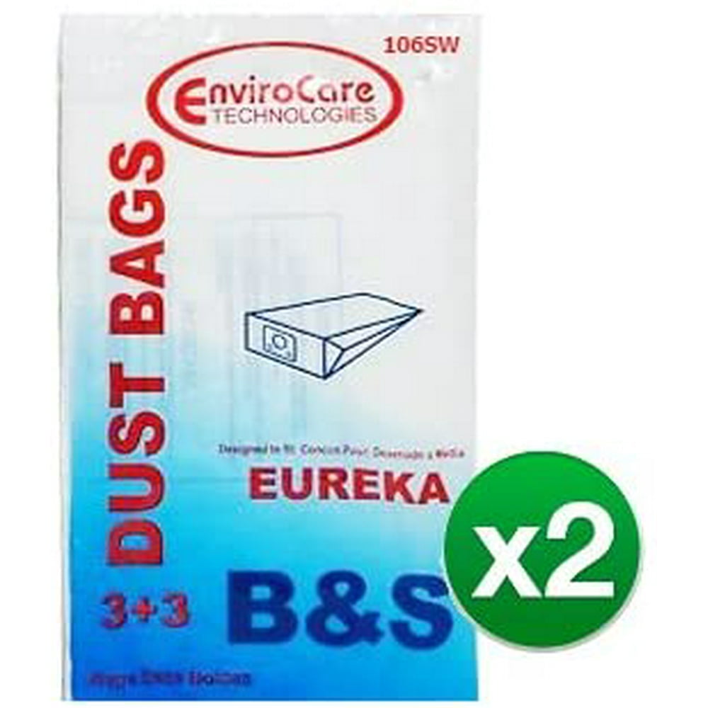 6 Bags for EUREKA Canister Vacuum Style B & S