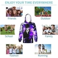 thumbnail image 6 of Solo Leveling Youth Active Sweatshirt Printing Casual Pullover Hoodies Winter Fall Clothes Outerwear Small, 6 of 7