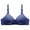Navy, variant on Loopsun Plus Size Bras for Women, Womens Bra Soild Color Wire Free Underwear Bra Everyday Underwear Beige S