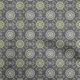 thumbnail image 1 of oneOone Cotton Silk Dark Gray Fabric Tiles Sewing Material Print Fabric By The Yard 42 Inch Wide, 1 of 4