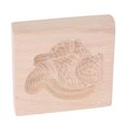 thumbnail image 3 of Presse à Biscuits Lavable en Bois de Hêtre Réutilisable pour la Cuisson de Cuisine Forme Mignonne, 3 of 8