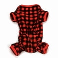 thumbnail image 2 of Casual Canine Buffalo Check Dog Pajamas, 2 of 2