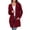 06 Red, variant on Women's Casual Knit Open Front Cardigan Lightweight Long Sleeve with Pockets