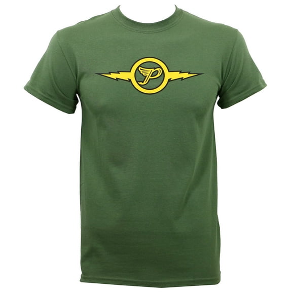 The Pixies Men's Lightning P T-Shirt Army Green L