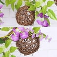 thumbnail image 3 of 6pcs Wicker Rattan Balls Decorative Ball Orbs Vase Fillers Table Decor, Wedding Party Decoration, Decorative Balls for Centerpiece Bowls, 3 of 9