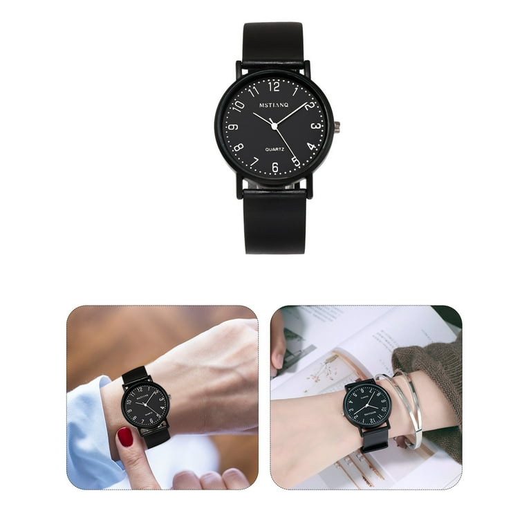 Couple watch black colour sale