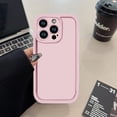 thumbnail image 6 of Compatible with iPhone 13 Pro Max Coquette Case, Slim Soft Gel Rubber TPU Material, Full Camera Protection, Shockproof Protective Phone Case for Women Girls (Pink), 6 of 13